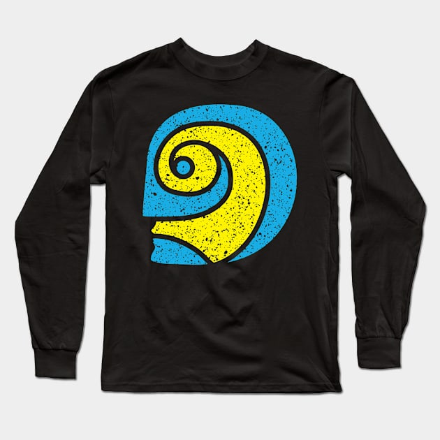 Ancient Alien Mask Long Sleeve T-Shirt by jazzworldquest